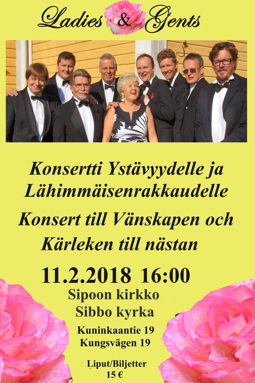 Välgörenhetskonsert med Ladies & Gents Välgörenhetskonsert med Ladies & Gents