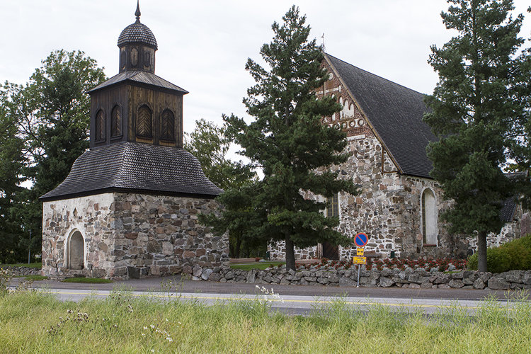 Uppvaktning vid gamla kyrkan Uppvaktning vid gamla kyrkan