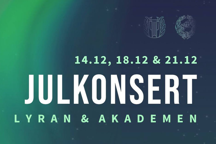 Julkonsert med Lyran och Akademen Julkonsert med Lyran och Akademen