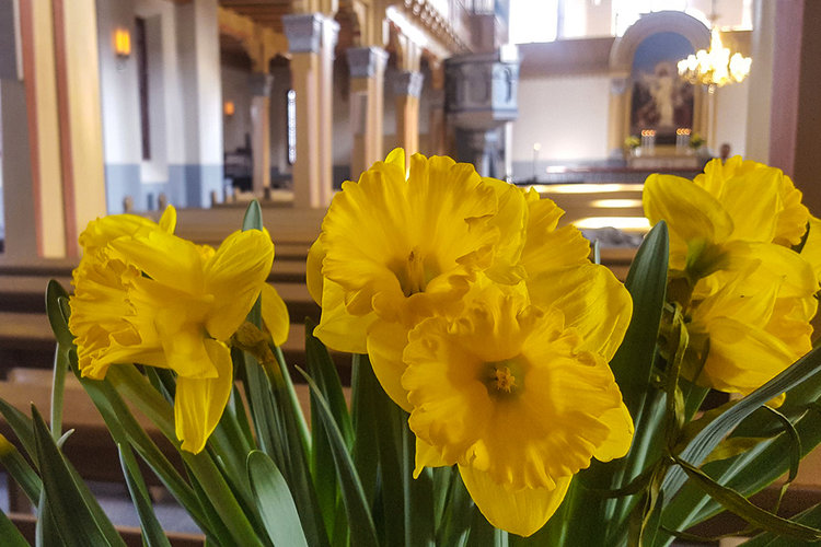 Påskdagens mässa i Sibbo kyrka Påskdagens mässa i Sibbo kyrka