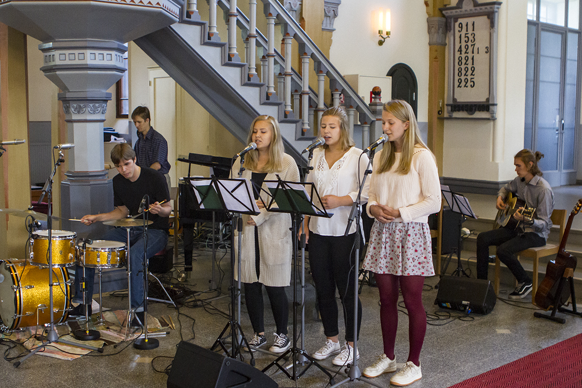Musik på radiogudstjänst