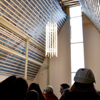 Öppna bilden i större format Kyrkan byggs