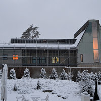 Öppna bilden i större format Kyrkan byggs